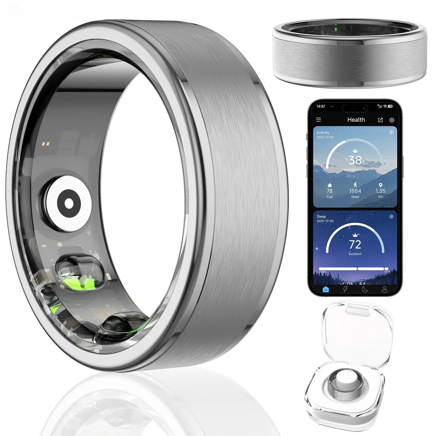 Neravio™ Smart Ring 2026 (Upgraded) for Men and Women