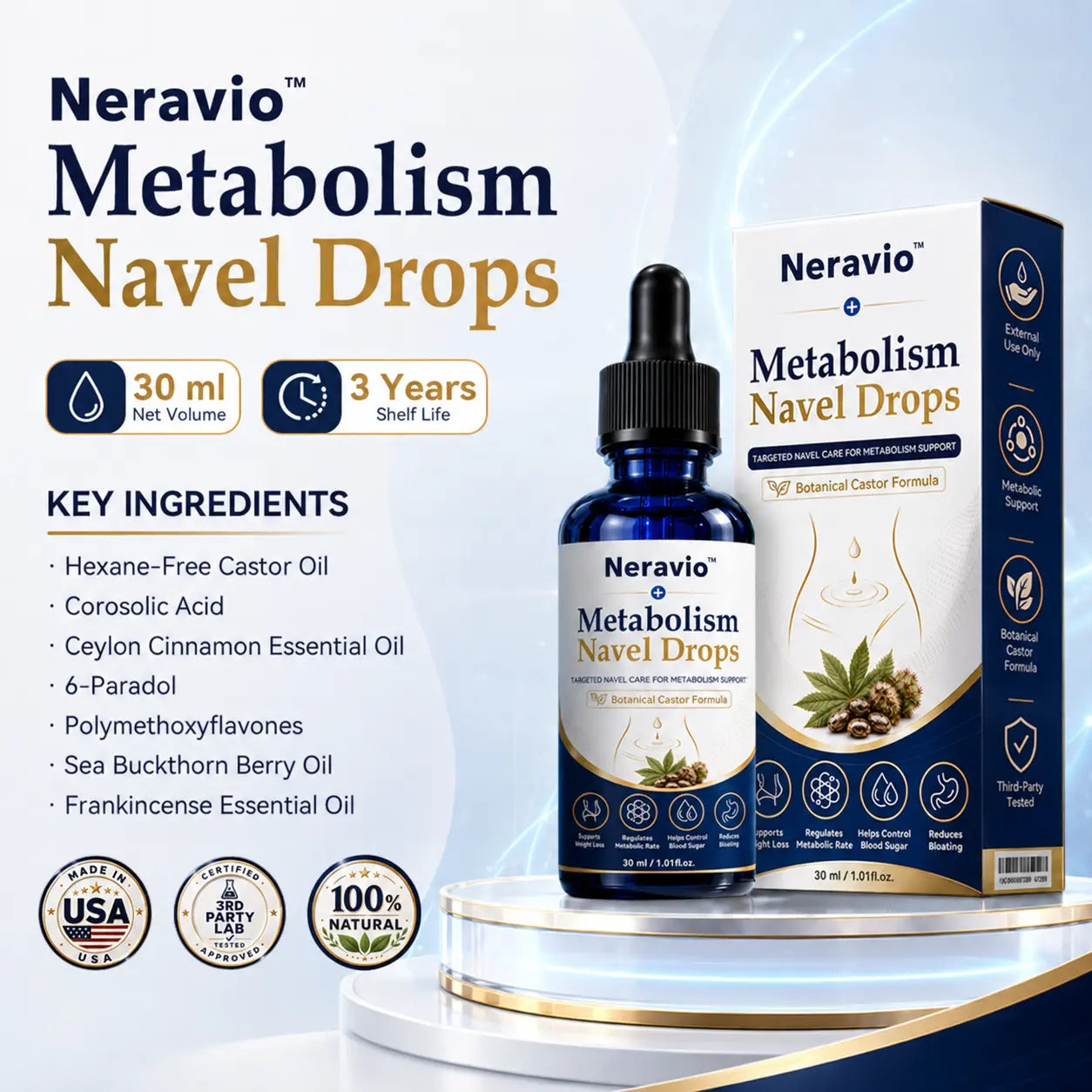 Neravio™ Metabolism Navel Drops — image 28