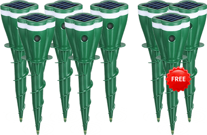 🔥Time-Limited Offer🔥 Solar Powered Waterproof Screw Mole Repellent