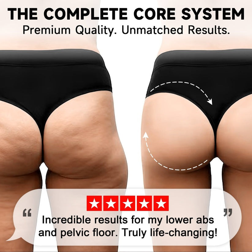 Neravio™ 3-Zone EMS Toning Shorts: Targeted Abdomen, Glutes & Pelvic Floor Support