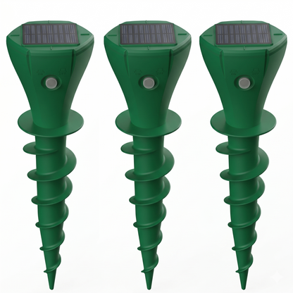 🔥Time-Limited Offer🔥 Solar Powered Waterproof Screw Mole Repellent