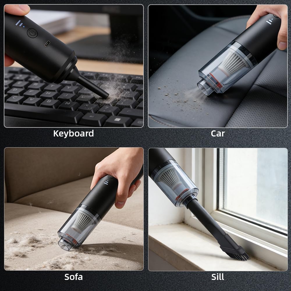 Neravio™ 2026 New 4 in 1 High Power Cordless Vacuum Cleaner