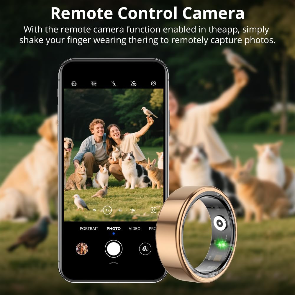 Neravio™ Smart Ring 2026 (Upgraded) for Men and Women