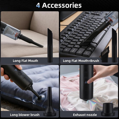 Neravio™ 2026 New 4 in 1 High Power Cordless Vacuum Cleaner