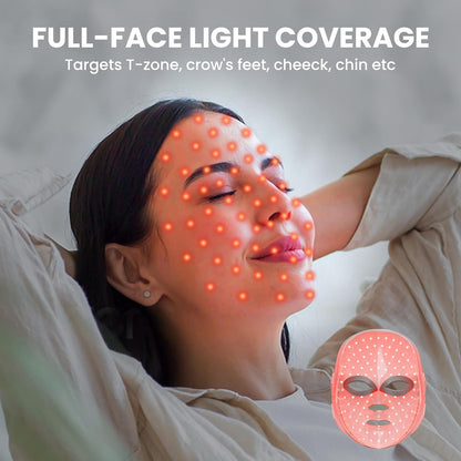 Neravio™ 7-1 Colors LED Light Therapy Mask for Face
