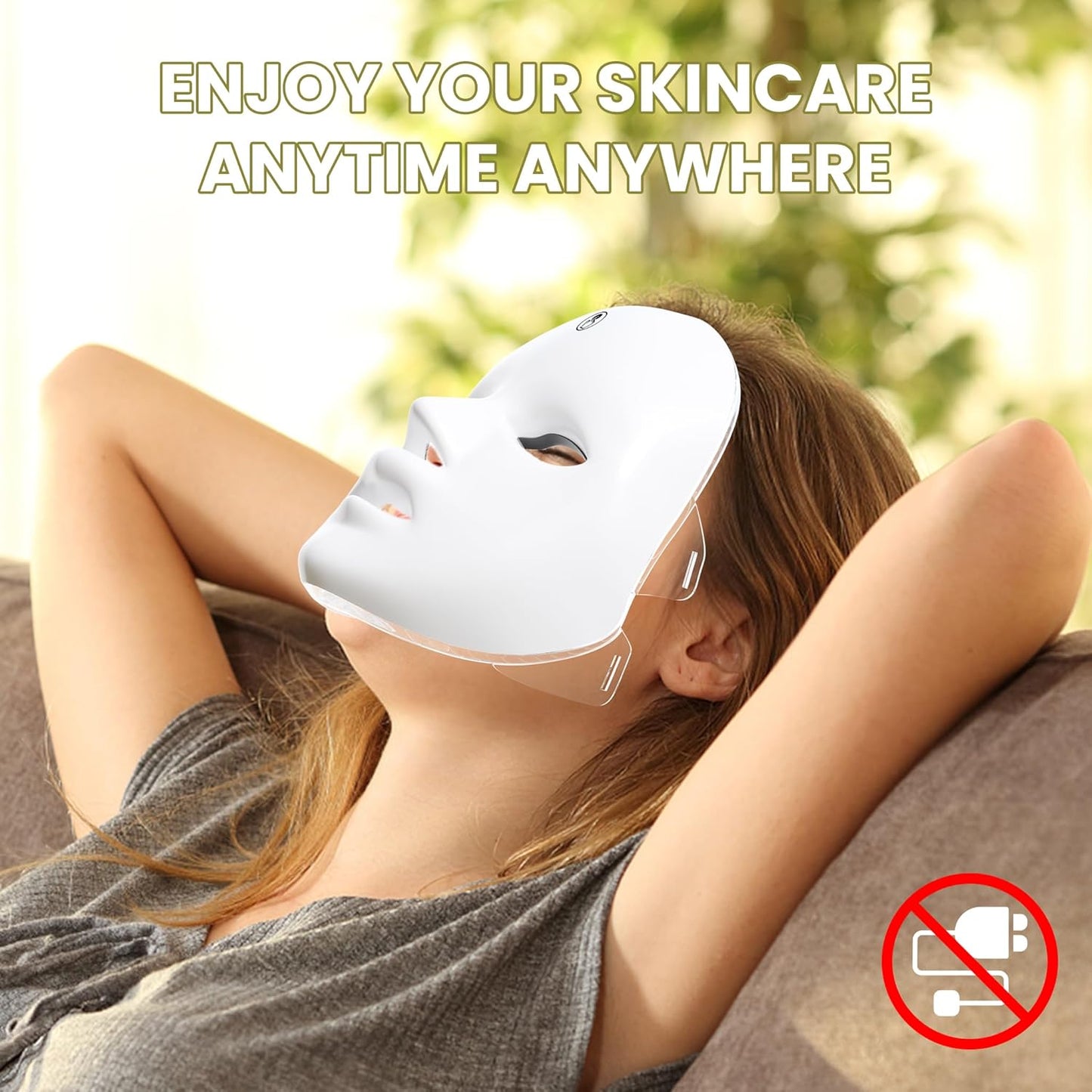 Neravio™ 7-1 Colors LED Light Therapy Mask for Face