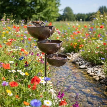 Neravio™ Bring Life Back To Your Garden – Rain Catcher Bird Bath 🌿🐦