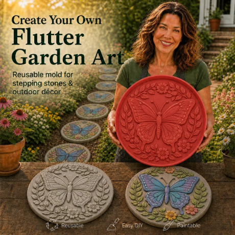 🔥2026 New Arrivals💥Garden Art Stepping Stone Mold