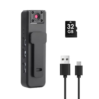 Neravio™ ClipCam Pro – Mini 1080P Wearable Camera