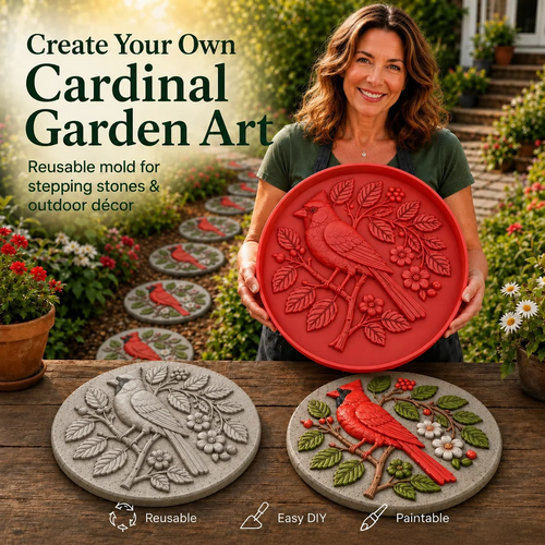 🔥2026 New Arrivals💥Garden Art Stepping Stone Mold