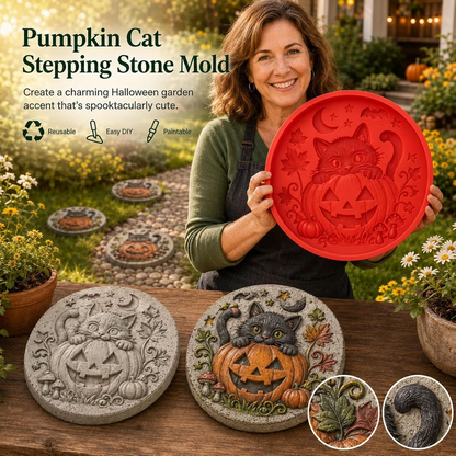 🔥2026 New Arrivals💥 Reusable Silicone Stepping Stone Mold for Halloween DIY Garden Pathway