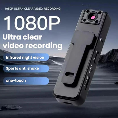 Neravio™ ClipCam Pro – Mini 1080P Wearable Camera