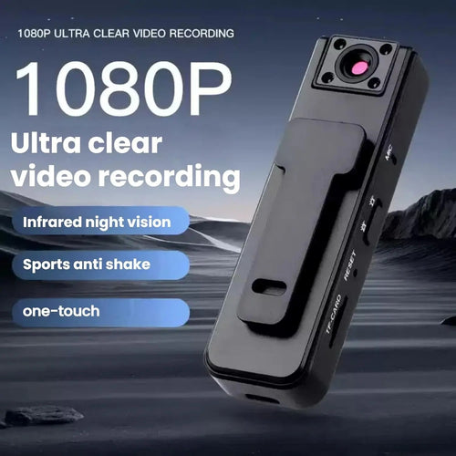 Neravio™ ClipCam Pro – Mini 1080P Wearable Camera