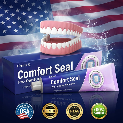 🔥 LIMITED SPECIAL OFFER 🔥 Timilk® Comfort Seal Pro Denture Adhesive🦷