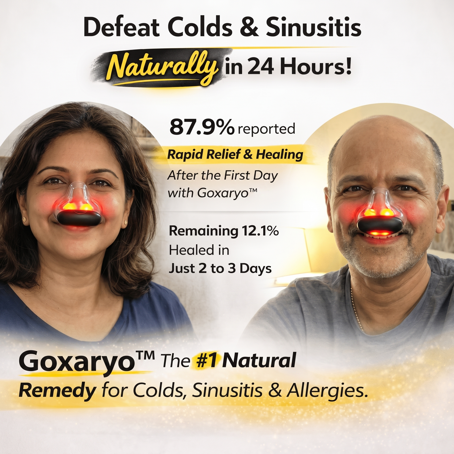 Neravio™ Red Light Nasal Relief Device