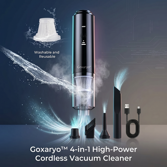 Neravio™ 2026 New 4 in 1 High Power Cordless Vacuum Cleaner