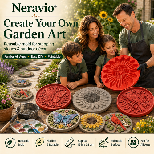 🔥2026 New Arrivals💥Garden Art Stepping Stone Mold