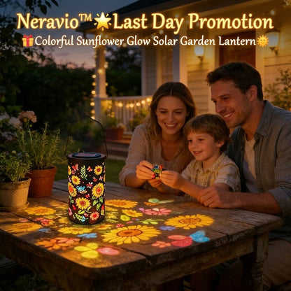 Neravio™ 🌟 Last Day Promotion 🎁 Sunflower Solar Garden Lantern 🌞