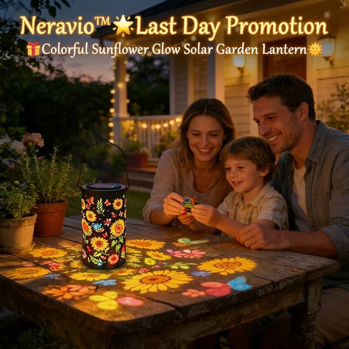 Neravio™ 🌟 Last Day Promotion 🎁 Sunflower Solar Garden Lantern 🌞