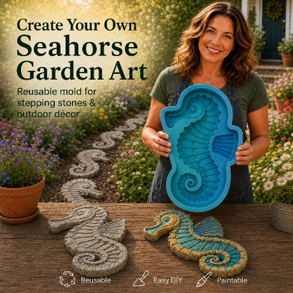 💥 LAST DAY 55% OFF - 🌊 Reusable Ocean Theme Garden Art Mold – Make Your Garden Truly One of a Kind