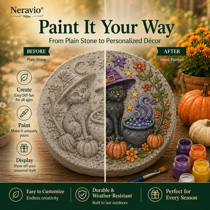 🔥2026 New Arrivals💥 Reusable Silicone Stepping Stone Mold for Halloween DIY Garden Pathway