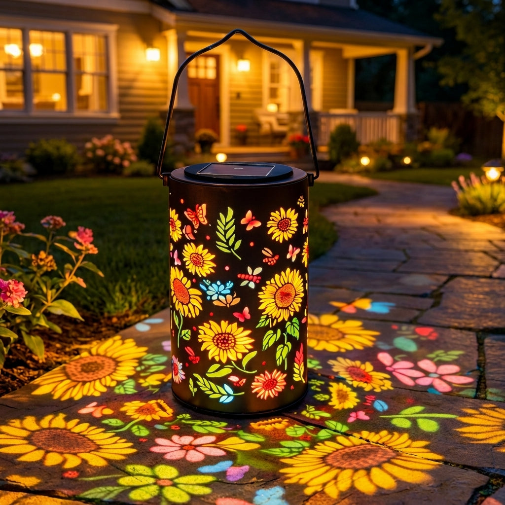 Neravio™ 🌟 Last Day Promotion 🎁 Sunflower Solar Garden Lantern 🌞