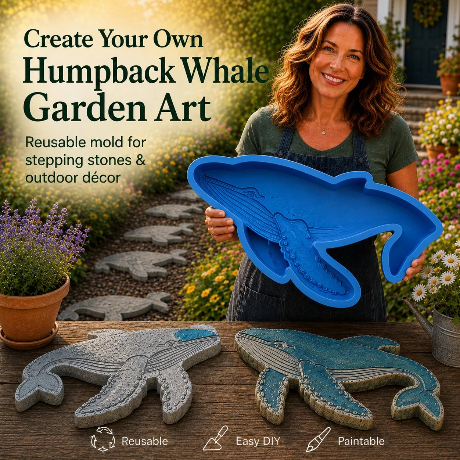 💥 LAST DAY 55% OFF - 🌊 Reusable Ocean Theme Garden Art Mold – Make Your Garden Truly One of a Kind
