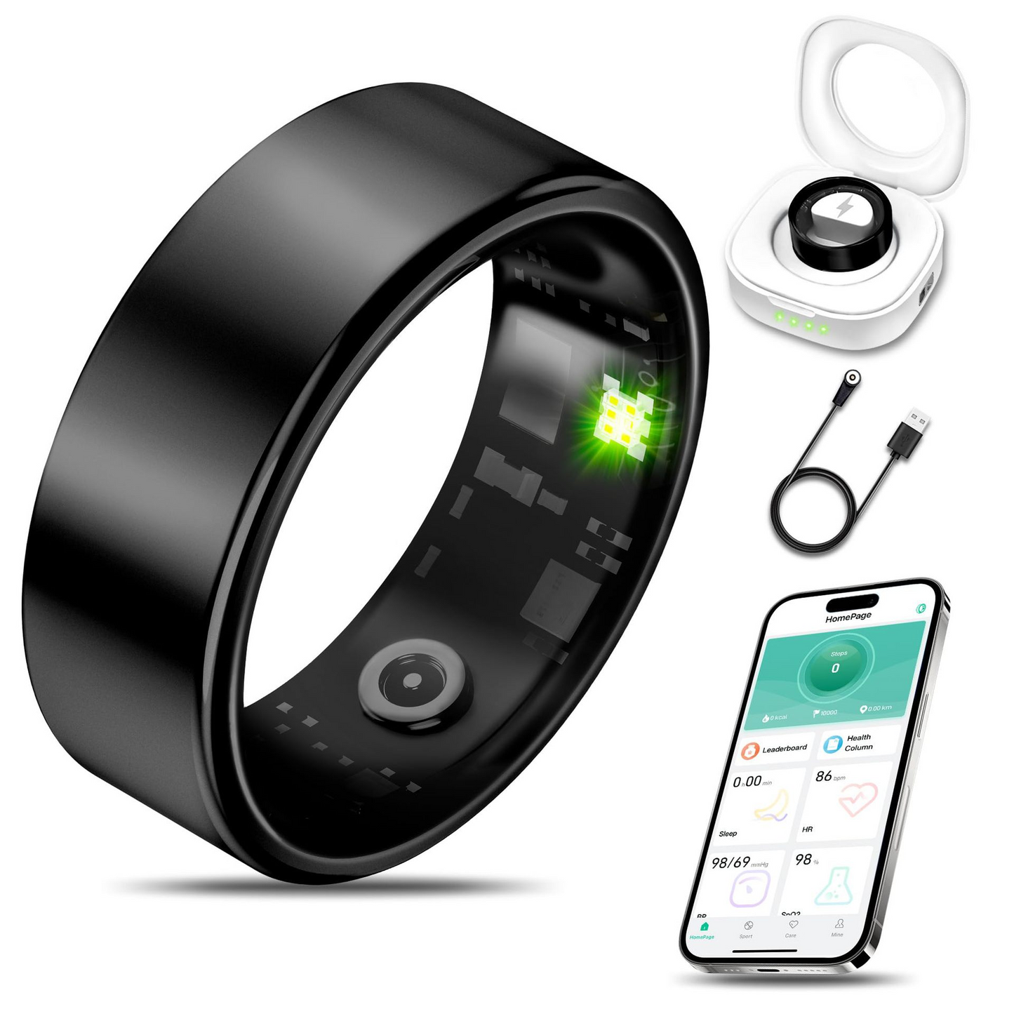 Neravio™ Smart Ring 2026 (Upgraded) for Men and Women