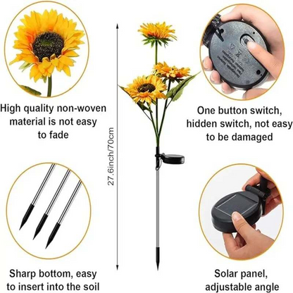 Neravio™ 🌻Solar Sunflower Lights🌞