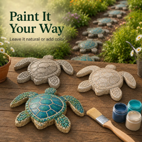 💥 LAST DAY 55% OFF - 🌊 Reusable Ocean Theme Garden Art Mold – Make Your Garden Truly One of a Kind