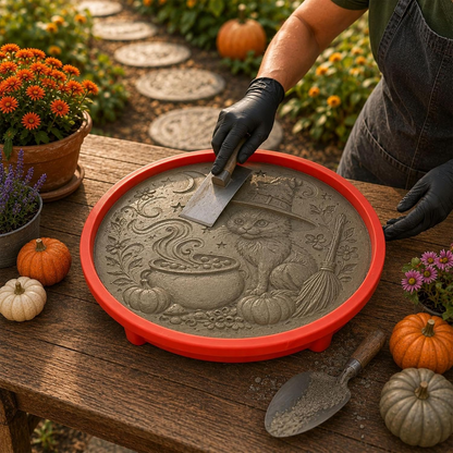 🔥2026 New Arrivals💥 Reusable Silicone Stepping Stone Mold for Halloween DIY Garden Pathway