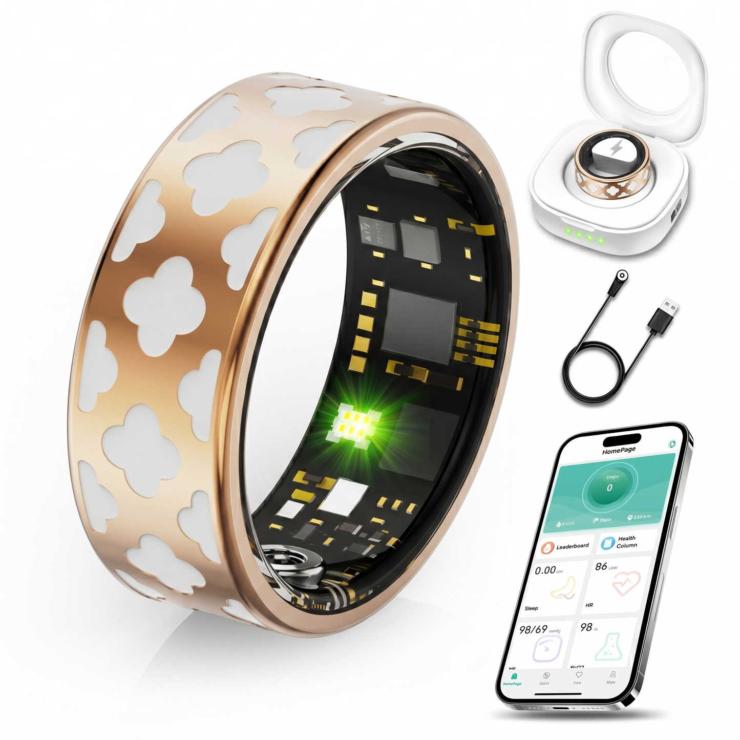 Neravio™ Smart Ring 2026 (Upgraded) for Men and Women