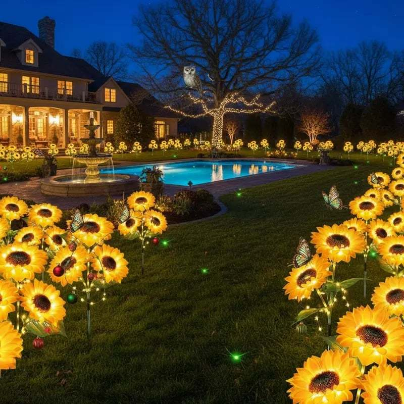 Neravio™ 🌻Solar Sunflower Lights🌞