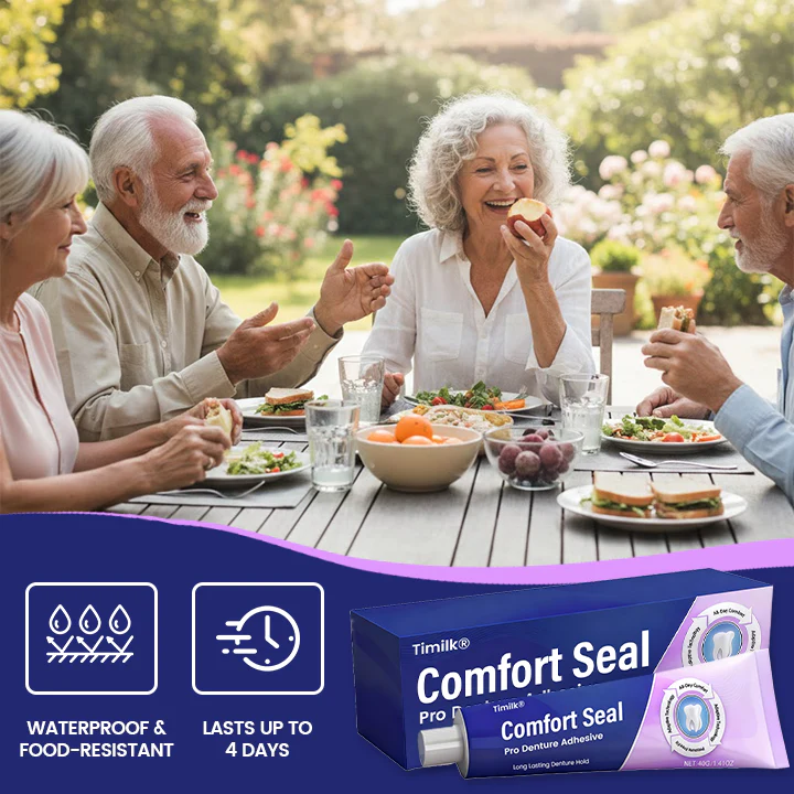 🔥 LIMITED SPECIAL OFFER 🔥 Timilk® Comfort Seal Pro Denture Adhesive🦷