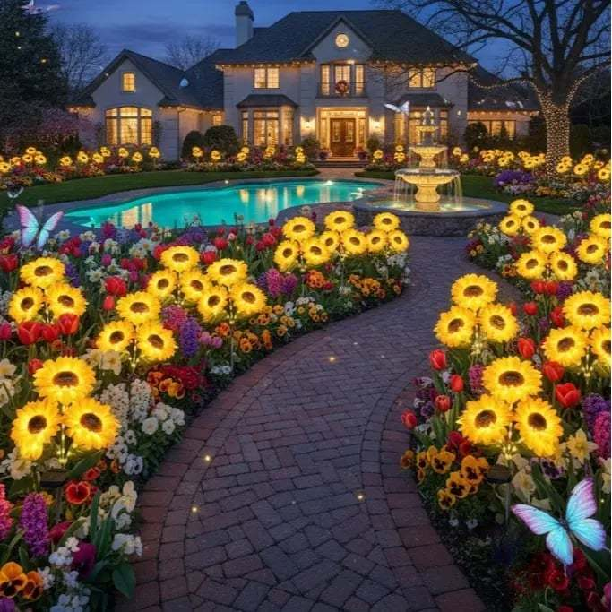 Neravio™ 🌻Solar Sunflower Lights🌞