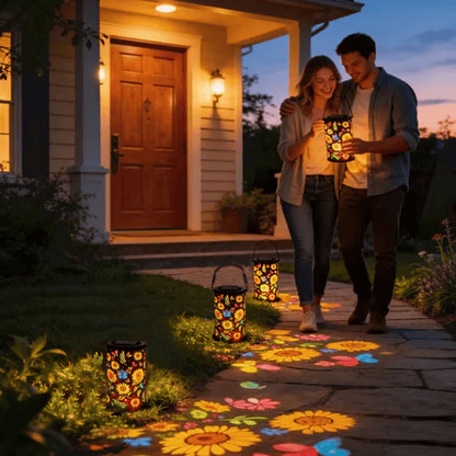 Neravio™ 🌟 Last Day Promotion 🎁 Sunflower Solar Garden Lantern 🌞
