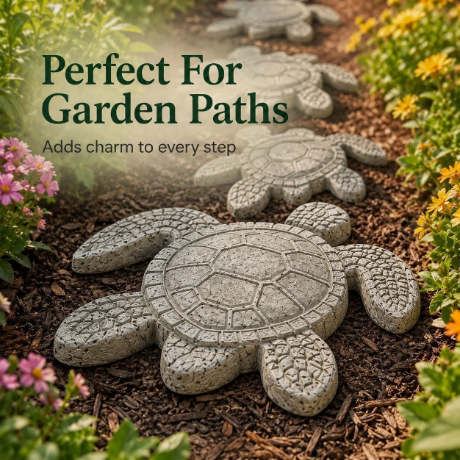 💥 LAST DAY 55% OFF - 🌊 Reusable Ocean Theme Garden Art Mold – Make Your Garden Truly One of a Kind