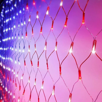 🔥Last Day: 49% OFF🔥Solar American Flag Lights Outdoor for 250th Independence Celebration 🇺🇸✨