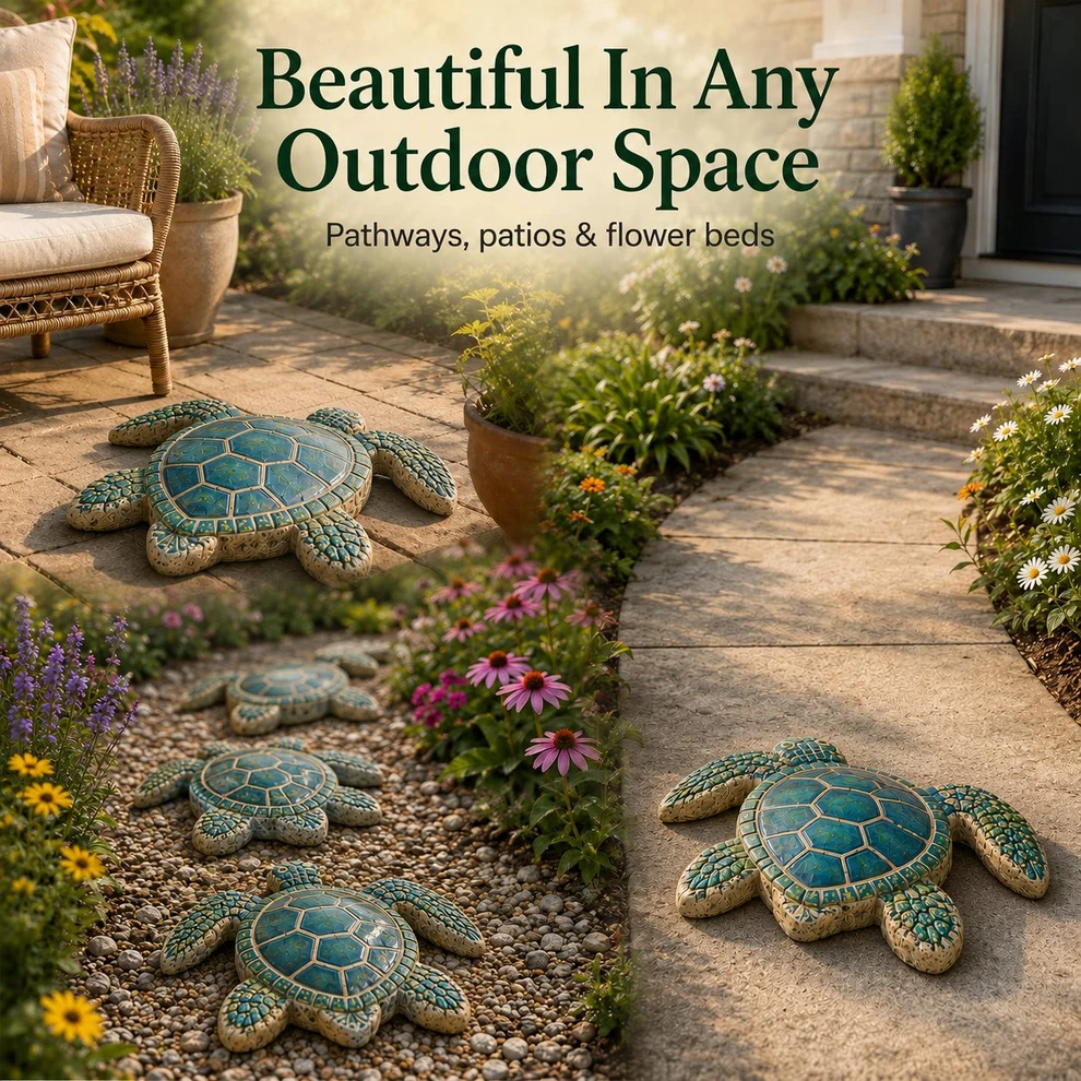 💥 LAST DAY 55% OFF - 🌊 Reusable Ocean Theme Garden Art Mold – Make Your Garden Truly One of a Kind