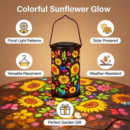 Neravio™ 🌟 Last Day Promotion 🎁 Sunflower Solar Garden Lantern 🌞