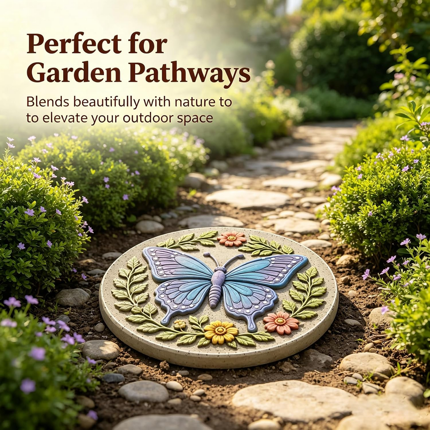 🔥2026 New Arrivals💥Garden Art Stepping Stone Mold