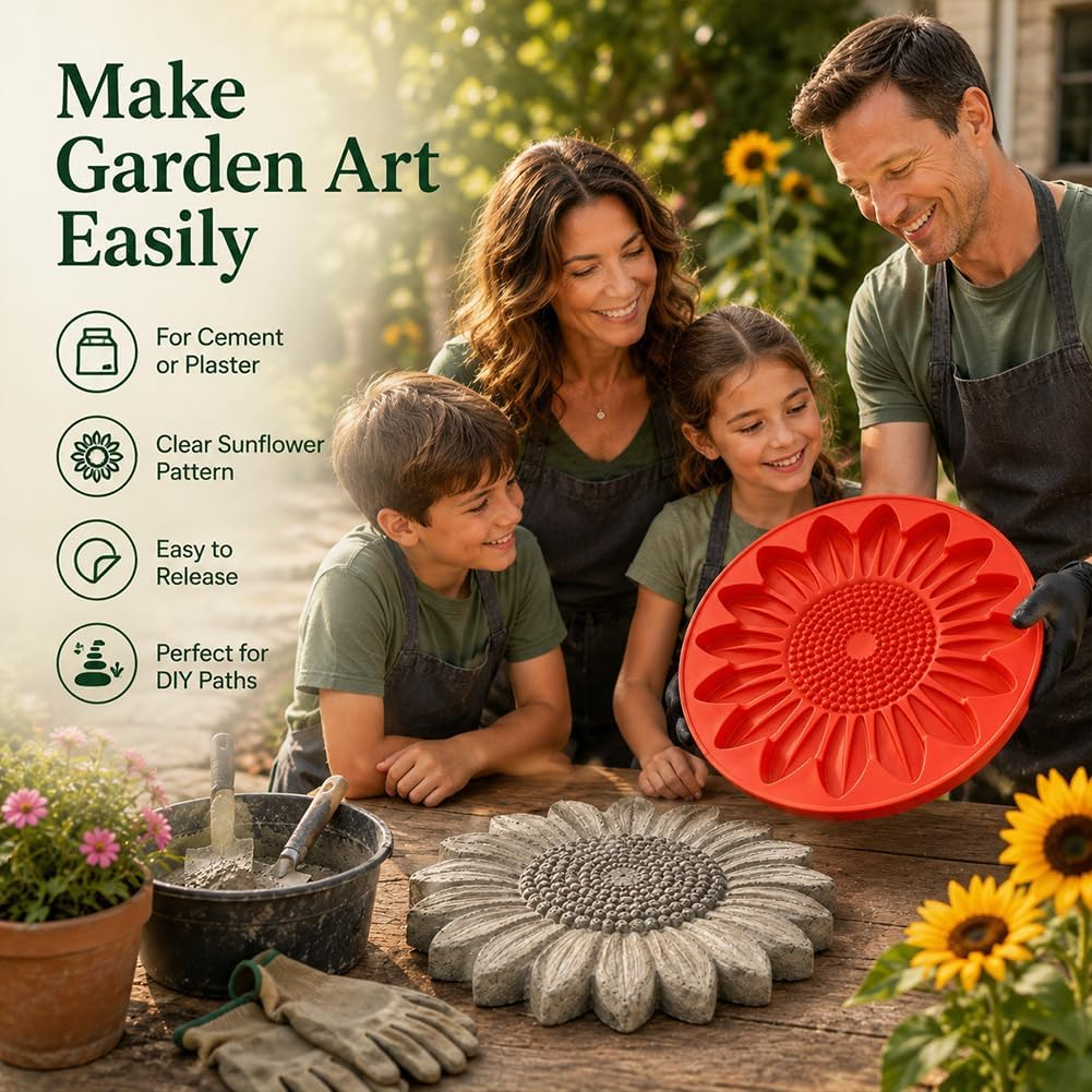 🔥2026 New Arrivals💥Garden Art Stepping Stone Mold
