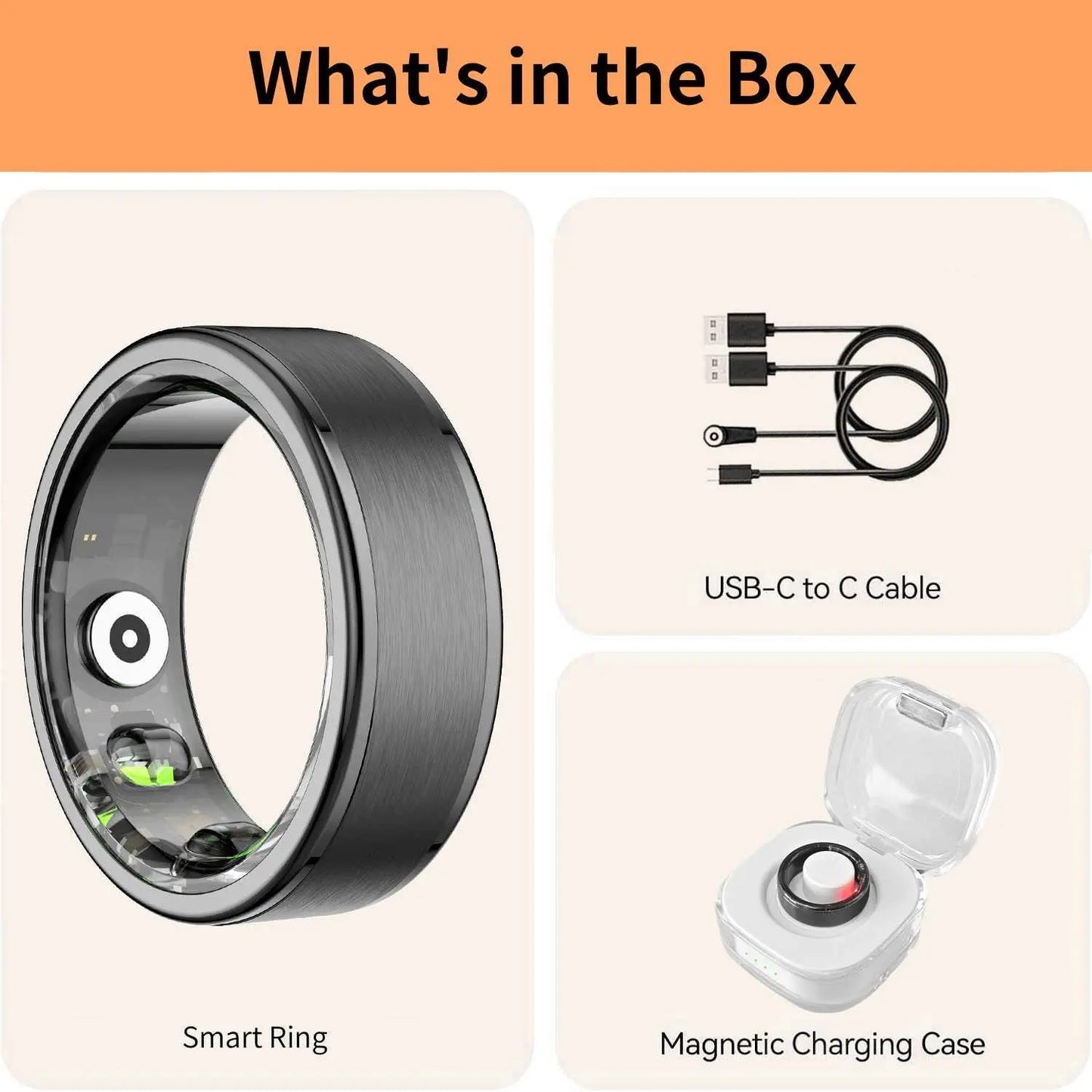 Neravio™ Smart Ring 2026 (Upgraded) for Men and Women