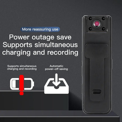 Neravio™ ClipCam Pro – Mini 1080P Wearable Camera